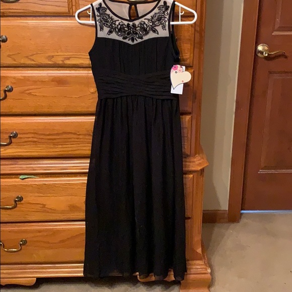 Speechless Other - New Size 10 black/white girls formal dress